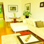 Blue water resorts room living area