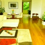 Blue water suite living area